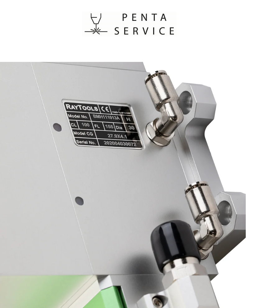 Лазерная режущая головка Raytools BM111 (CL100 FL200, 3.3 кВт)